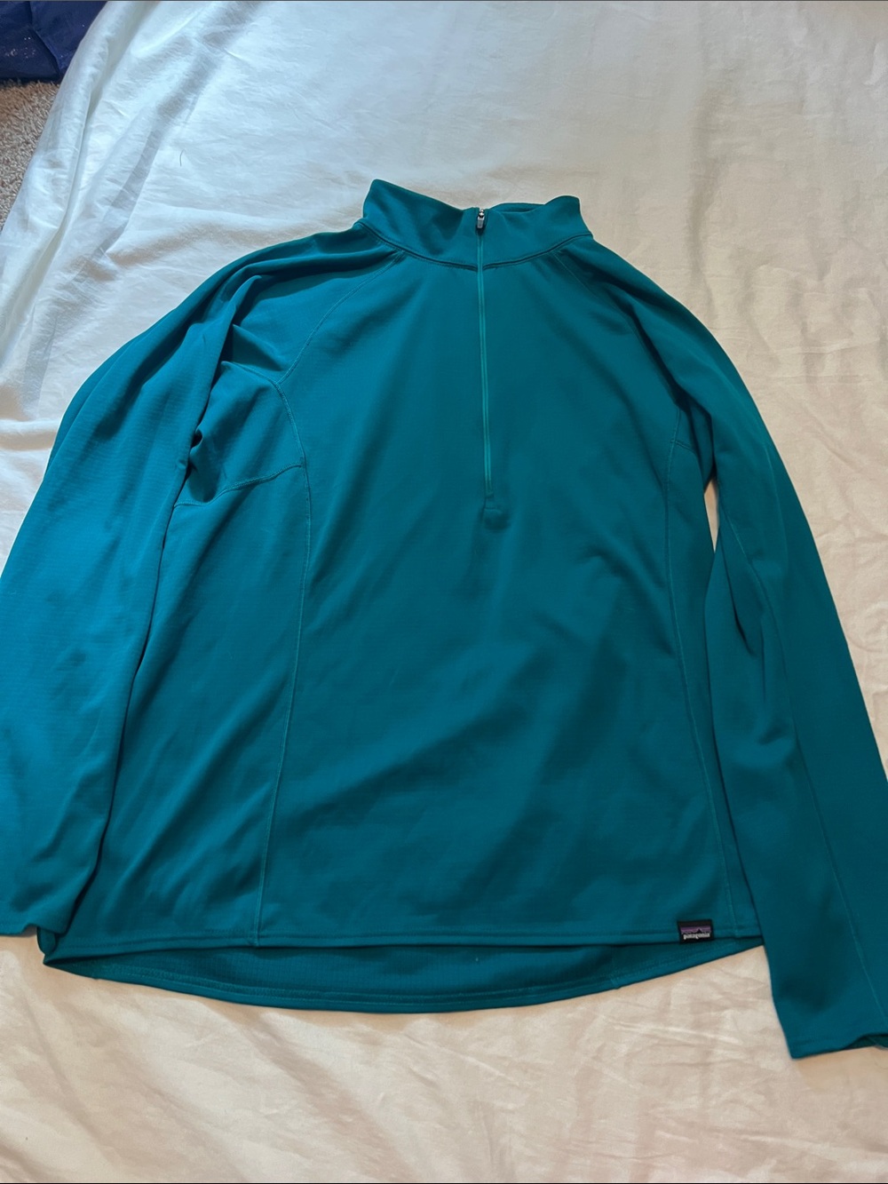 Patagonia Teal Capilene Baselayer